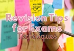 revision tips for exams